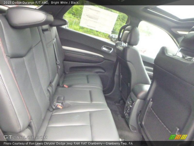 Bright White / Black 2015 Dodge Durango R/T AWD