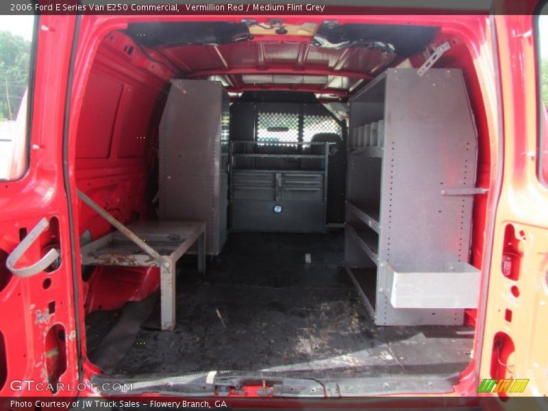 Vermillion Red / Medium Flint Grey 2006 Ford E Series Van E250 Commercial