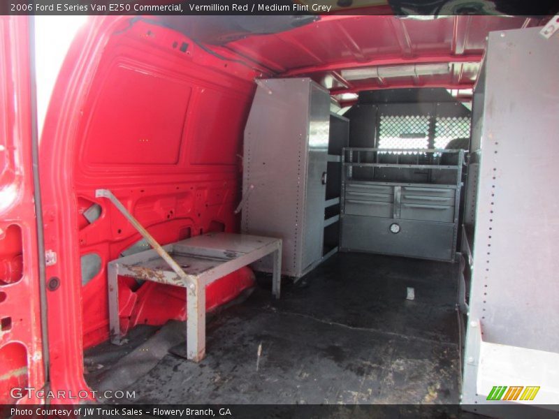 Vermillion Red / Medium Flint Grey 2006 Ford E Series Van E250 Commercial