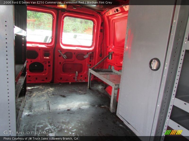 Vermillion Red / Medium Flint Grey 2006 Ford E Series Van E250 Commercial