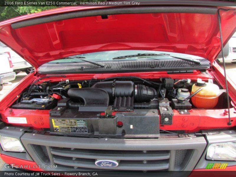 Vermillion Red / Medium Flint Grey 2006 Ford E Series Van E250 Commercial