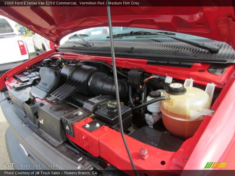 Vermillion Red / Medium Flint Grey 2006 Ford E Series Van E250 Commercial