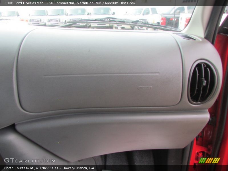 Vermillion Red / Medium Flint Grey 2006 Ford E Series Van E250 Commercial