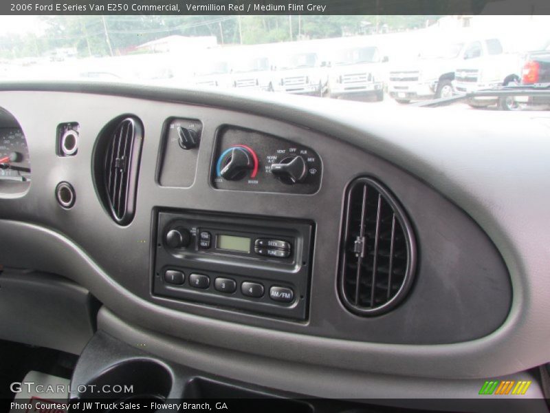 Vermillion Red / Medium Flint Grey 2006 Ford E Series Van E250 Commercial