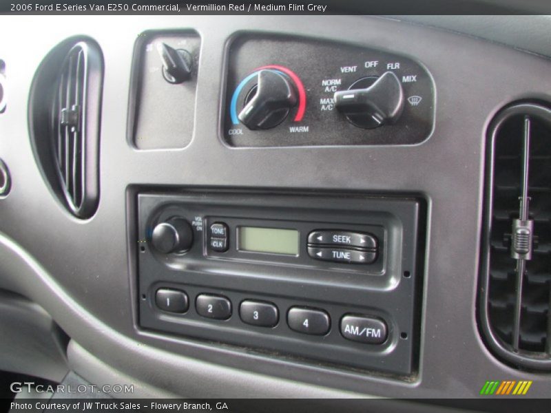 Vermillion Red / Medium Flint Grey 2006 Ford E Series Van E250 Commercial