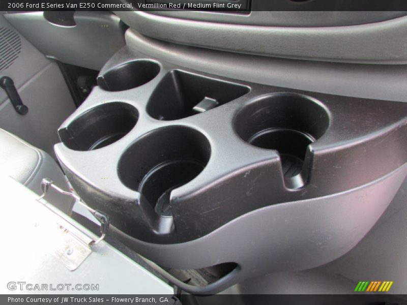 Vermillion Red / Medium Flint Grey 2006 Ford E Series Van E250 Commercial