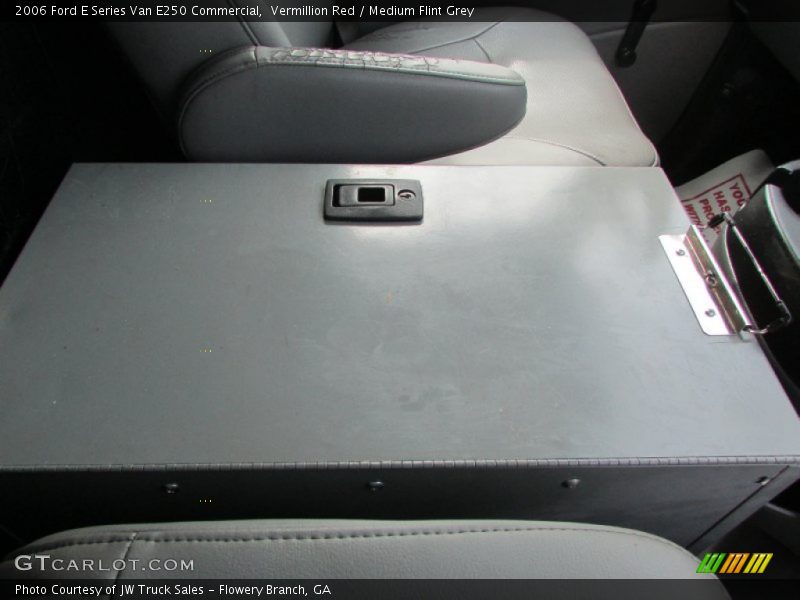 Vermillion Red / Medium Flint Grey 2006 Ford E Series Van E250 Commercial