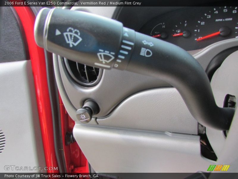Vermillion Red / Medium Flint Grey 2006 Ford E Series Van E250 Commercial