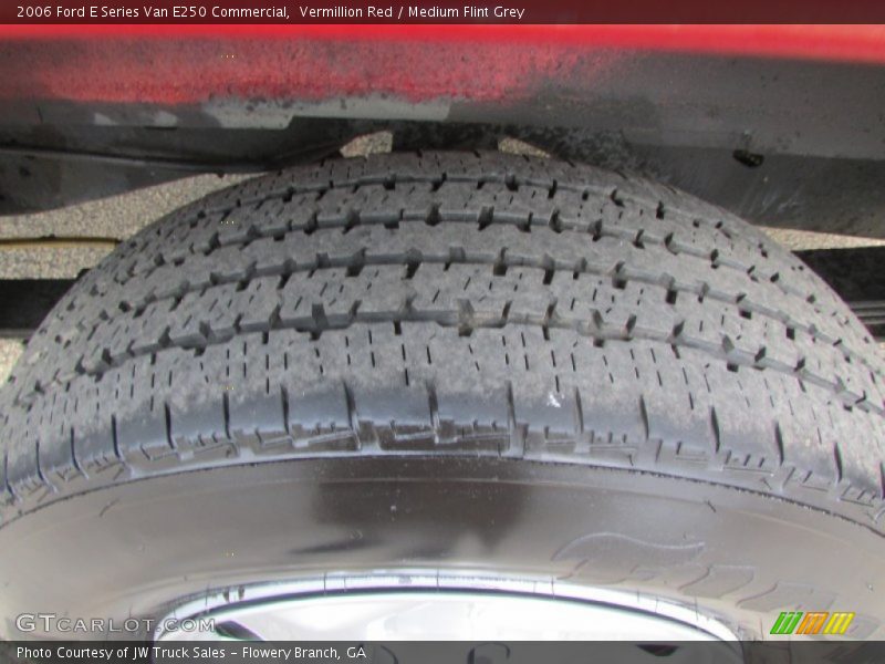 Vermillion Red / Medium Flint Grey 2006 Ford E Series Van E250 Commercial