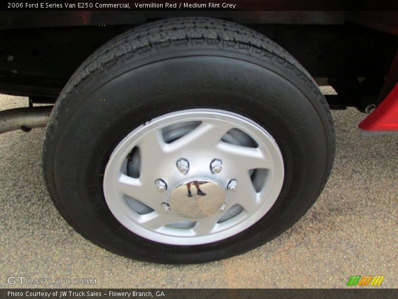 Vermillion Red / Medium Flint Grey 2006 Ford E Series Van E250 Commercial