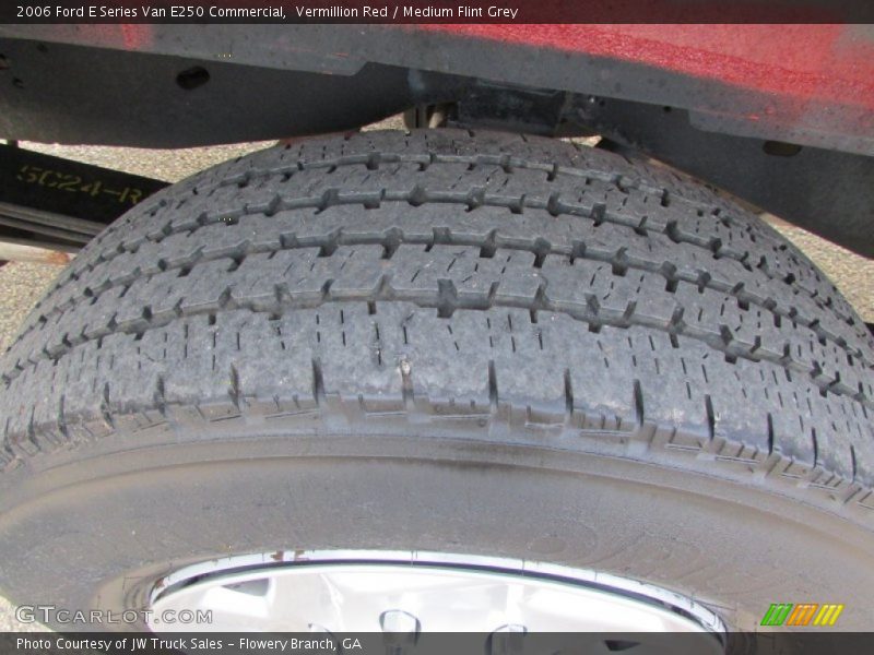Vermillion Red / Medium Flint Grey 2006 Ford E Series Van E250 Commercial
