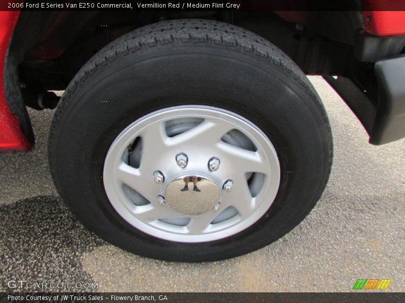 Vermillion Red / Medium Flint Grey 2006 Ford E Series Van E250 Commercial