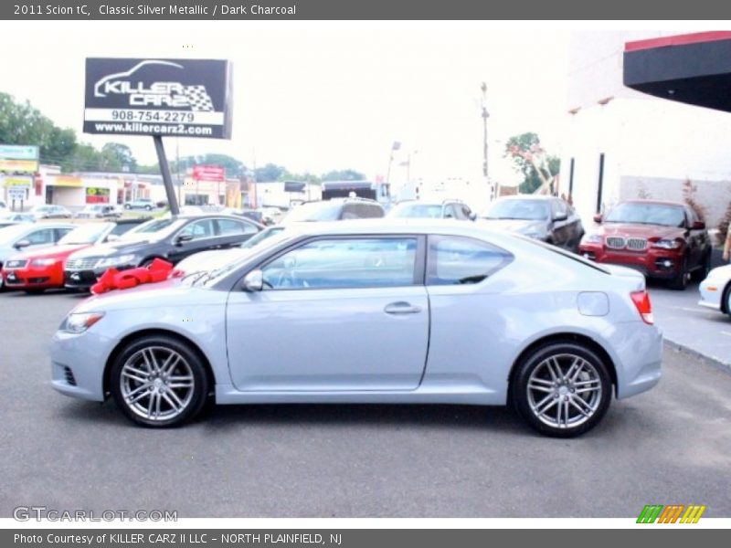 Classic Silver Metallic / Dark Charcoal 2011 Scion tC