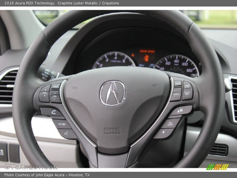 Graphite Luster Metallic / Graystone 2016 Acura RDX Technology