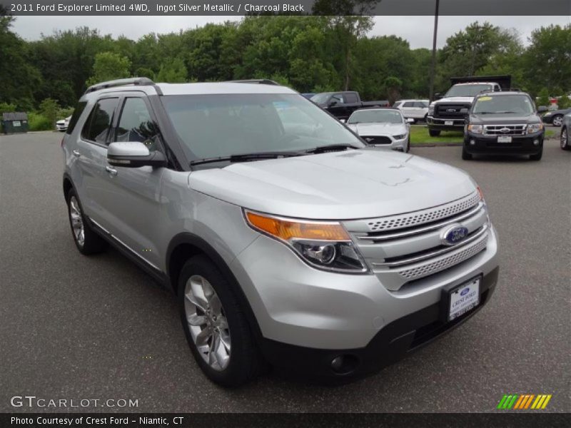 Ingot Silver Metallic / Charcoal Black 2011 Ford Explorer Limited 4WD