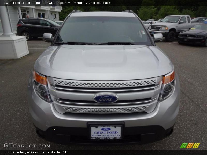 Ingot Silver Metallic / Charcoal Black 2011 Ford Explorer Limited 4WD