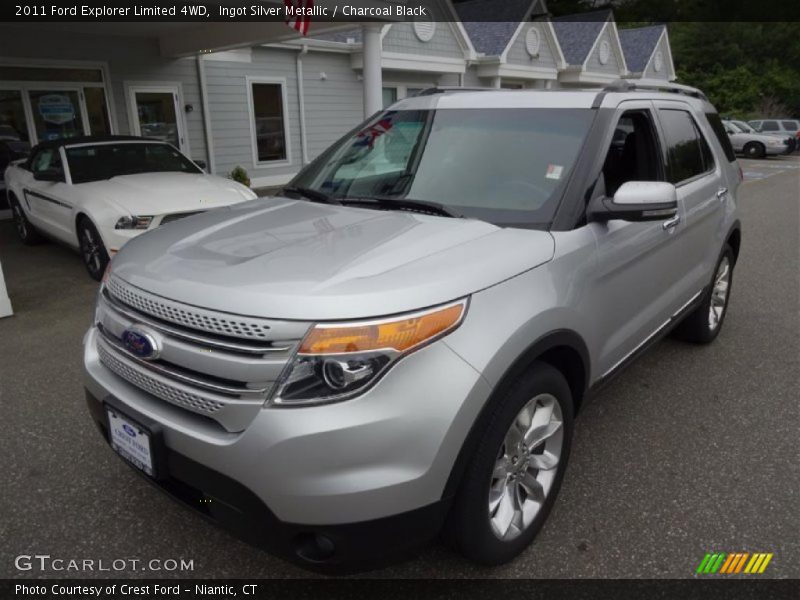 Ingot Silver Metallic / Charcoal Black 2011 Ford Explorer Limited 4WD