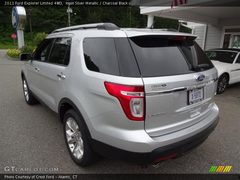 Ingot Silver Metallic / Charcoal Black 2011 Ford Explorer Limited 4WD