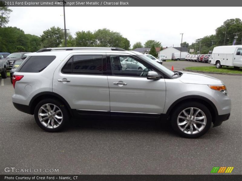 Ingot Silver Metallic / Charcoal Black 2011 Ford Explorer Limited 4WD