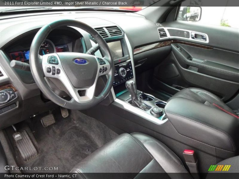 Ingot Silver Metallic / Charcoal Black 2011 Ford Explorer Limited 4WD