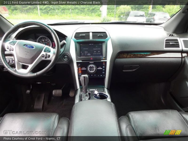 Ingot Silver Metallic / Charcoal Black 2011 Ford Explorer Limited 4WD