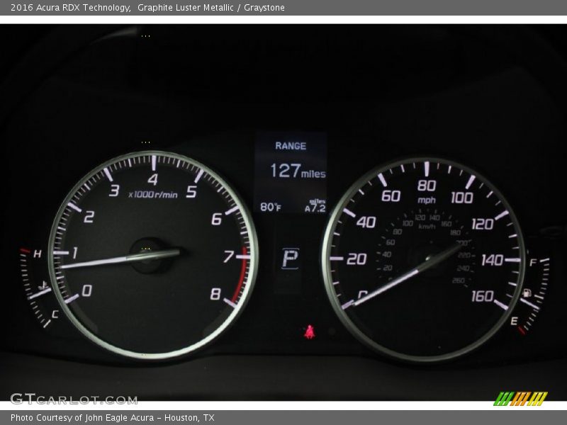 Graphite Luster Metallic / Graystone 2016 Acura RDX Technology