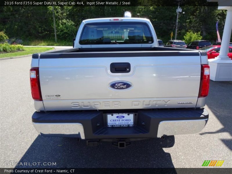 Ingot Silver Metallic / Steel 2016 Ford F350 Super Duty XL Super Cab 4x4