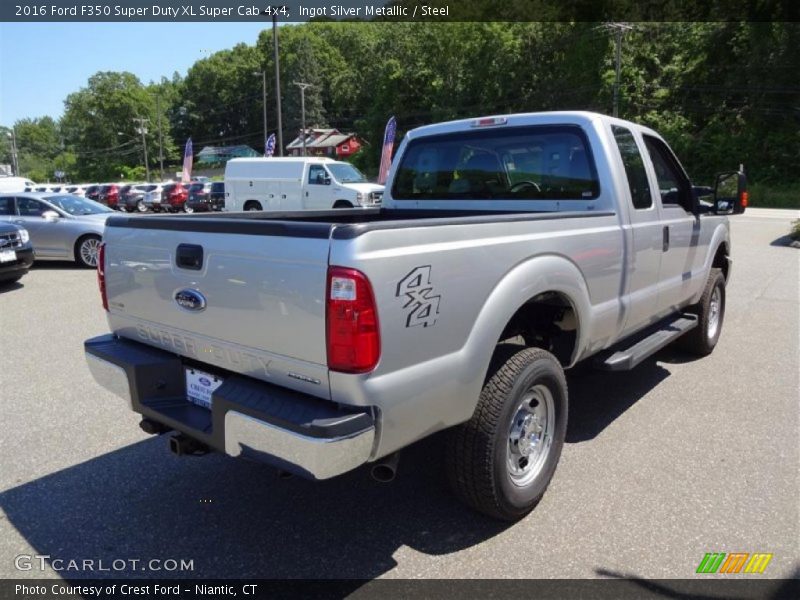 Ingot Silver Metallic / Steel 2016 Ford F350 Super Duty XL Super Cab 4x4
