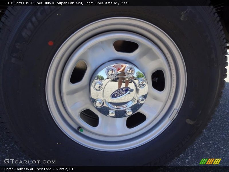 Ingot Silver Metallic / Steel 2016 Ford F350 Super Duty XL Super Cab 4x4