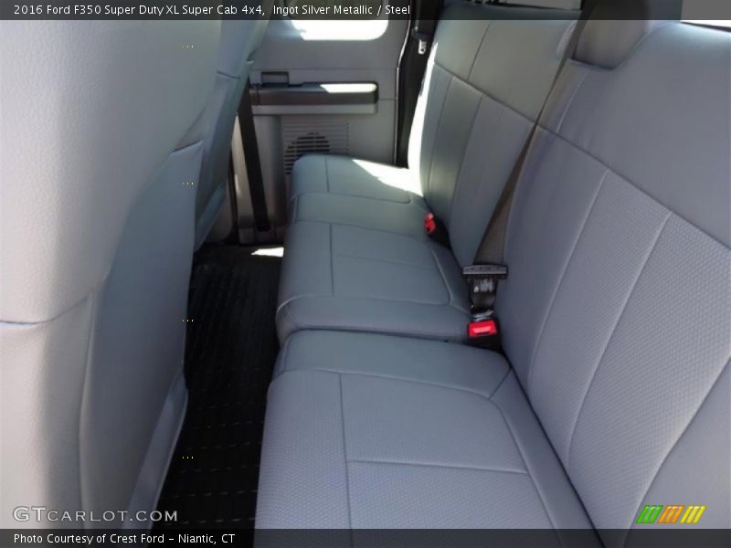 Ingot Silver Metallic / Steel 2016 Ford F350 Super Duty XL Super Cab 4x4
