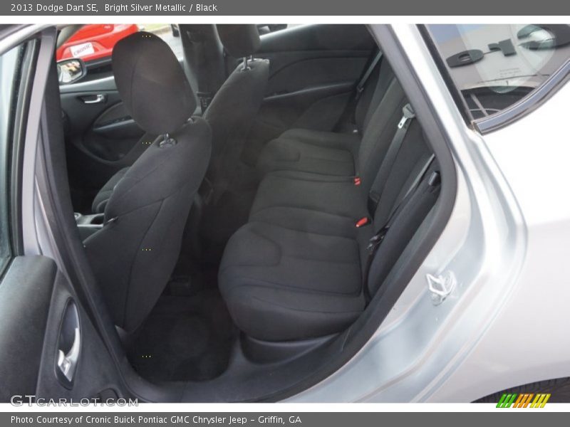 Bright Silver Metallic / Black 2013 Dodge Dart SE