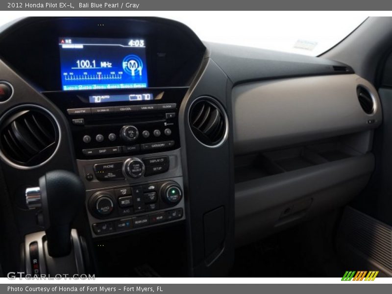 Bali Blue Pearl / Gray 2012 Honda Pilot EX-L