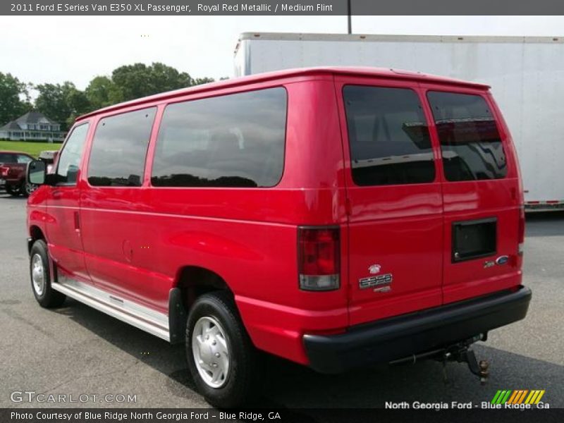 Royal Red Metallic / Medium Flint 2011 Ford E Series Van E350 XL Passenger