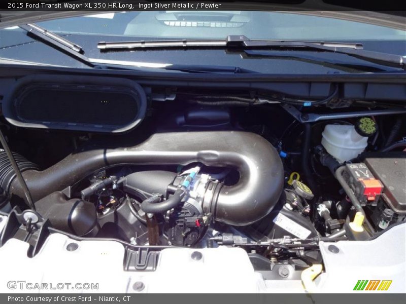 Ingot Silver Metallic / Pewter 2015 Ford Transit Wagon XL 350 HR Long