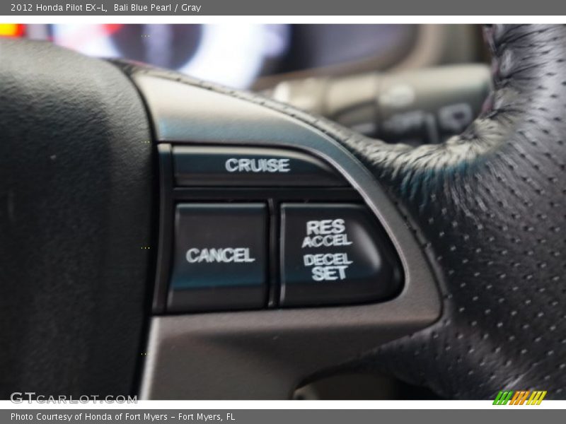 Bali Blue Pearl / Gray 2012 Honda Pilot EX-L