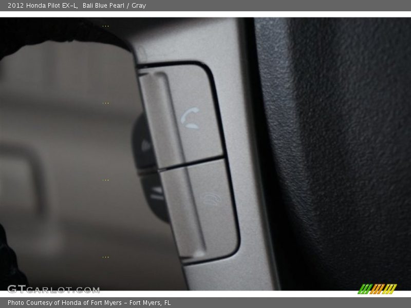 Bali Blue Pearl / Gray 2012 Honda Pilot EX-L