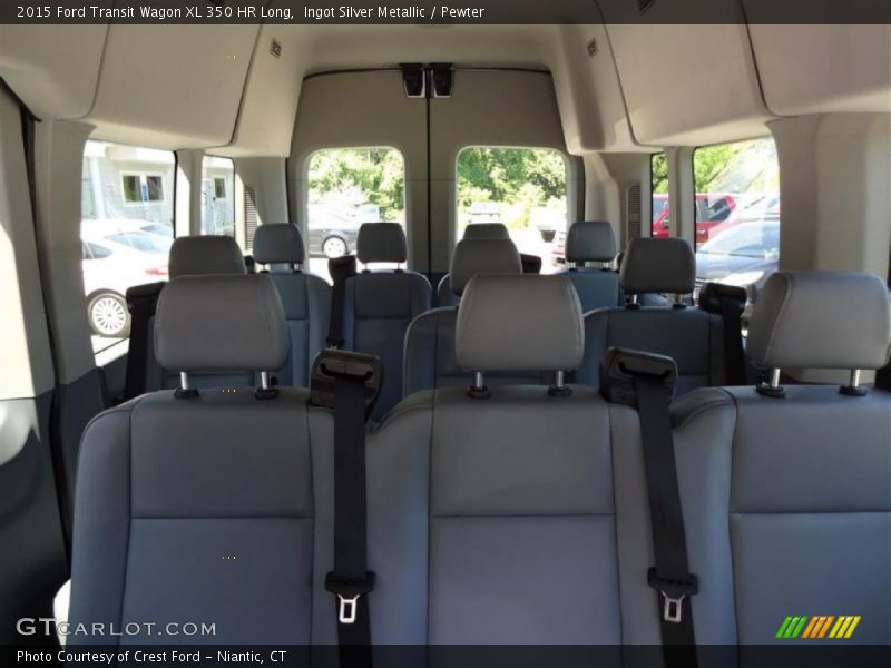 Rear Seat of 2015 Transit Wagon XL 350 HR Long