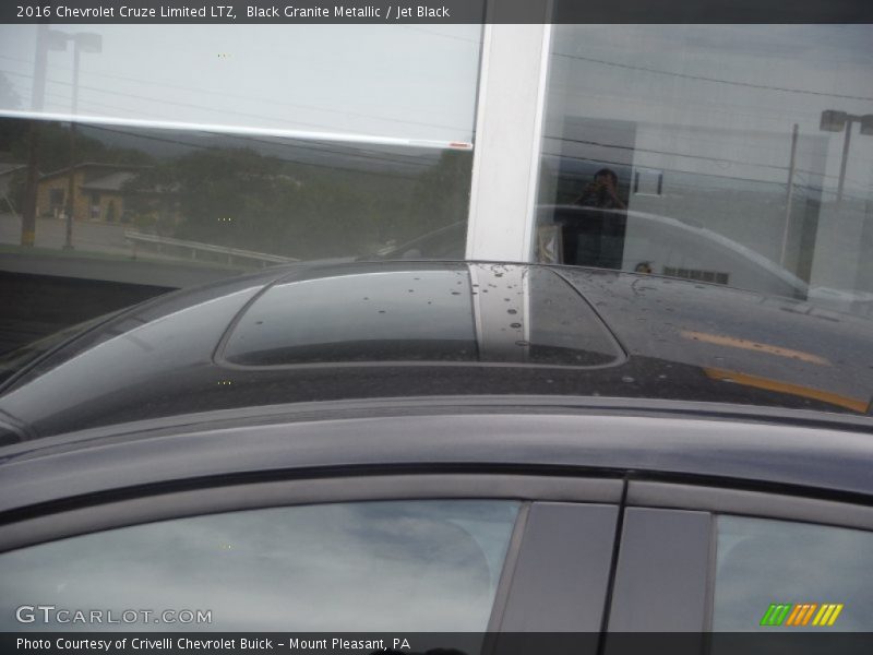 Black Granite Metallic / Jet Black 2016 Chevrolet Cruze Limited LTZ