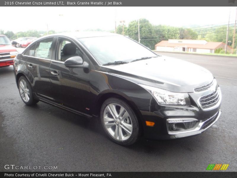 Black Granite Metallic / Jet Black 2016 Chevrolet Cruze Limited LTZ