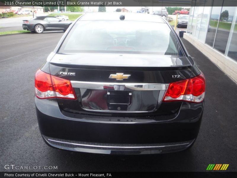 Black Granite Metallic / Jet Black 2016 Chevrolet Cruze Limited LTZ