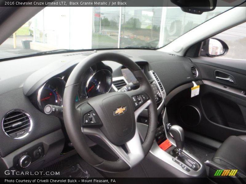 Black Granite Metallic / Jet Black 2016 Chevrolet Cruze Limited LTZ