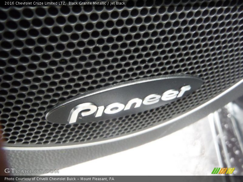 Audio System of 2016 Cruze Limited LTZ