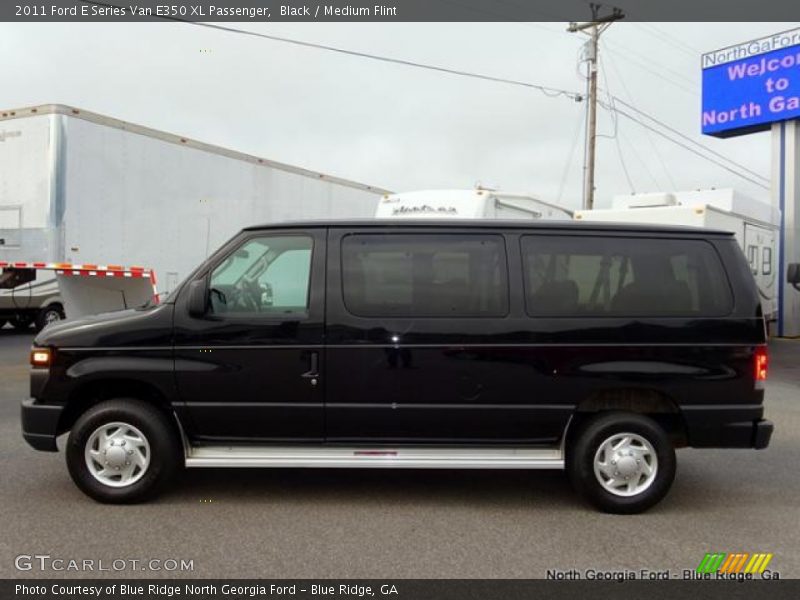 Black / Medium Flint 2011 Ford E Series Van E350 XL Passenger