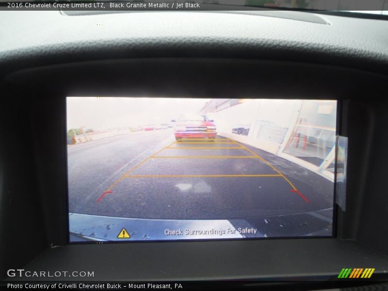 Black Granite Metallic / Jet Black 2016 Chevrolet Cruze Limited LTZ