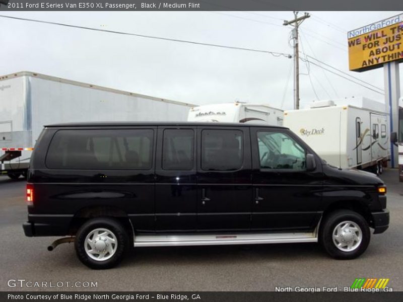 Black / Medium Flint 2011 Ford E Series Van E350 XL Passenger
