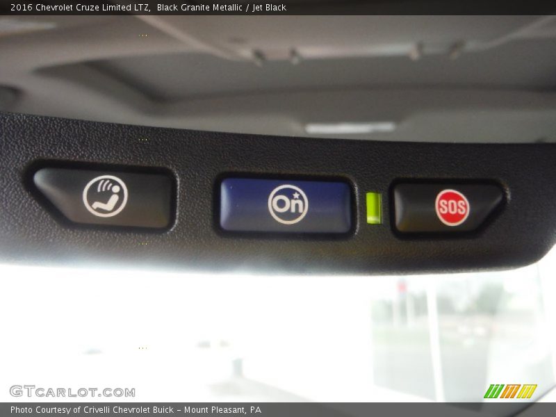 Black Granite Metallic / Jet Black 2016 Chevrolet Cruze Limited LTZ