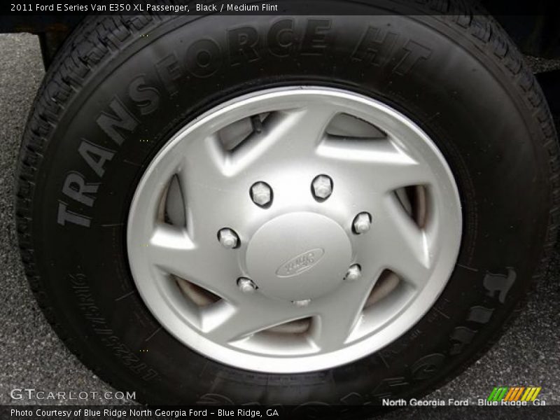 Black / Medium Flint 2011 Ford E Series Van E350 XL Passenger