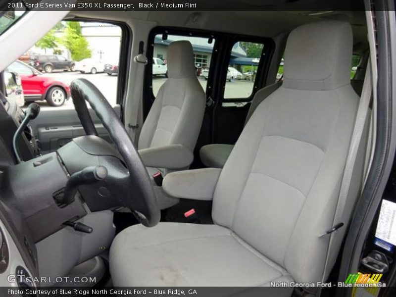 Black / Medium Flint 2011 Ford E Series Van E350 XL Passenger