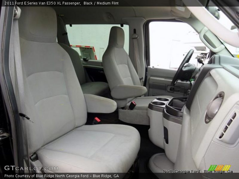 Black / Medium Flint 2011 Ford E Series Van E350 XL Passenger