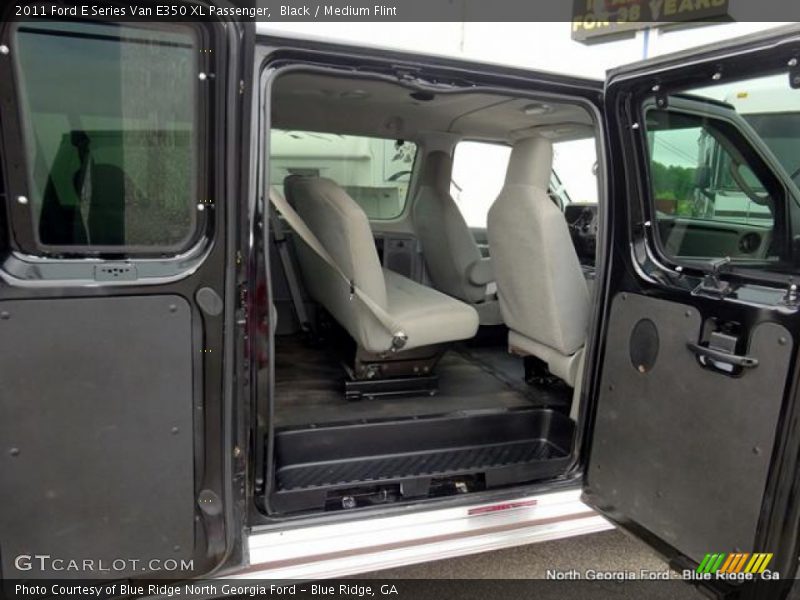 Black / Medium Flint 2011 Ford E Series Van E350 XL Passenger